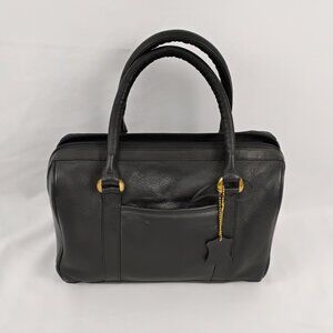 ILI New York Black Leather Satchel - super soft leather - NWT